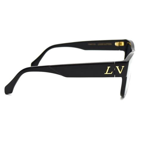 Louis Vuitton Black 'Hopscotch' Sunglasses 